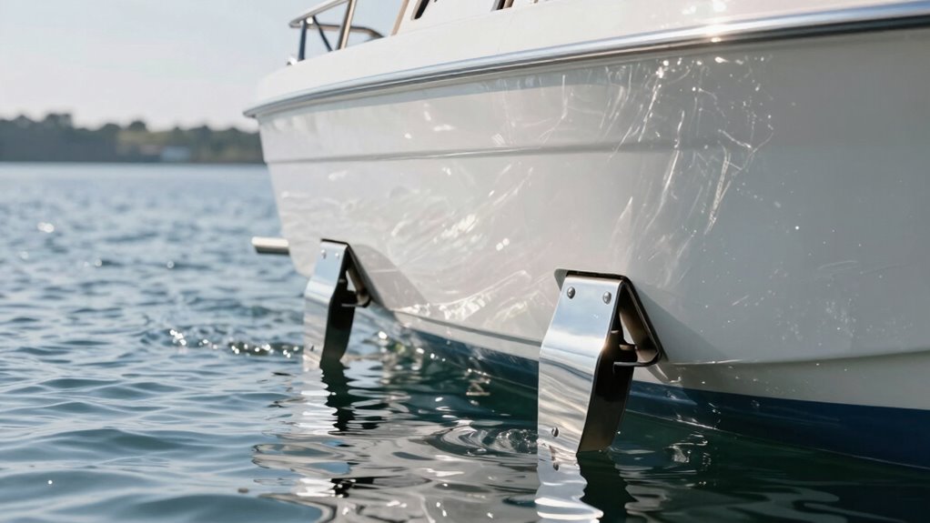 adjust boat attitude for safety