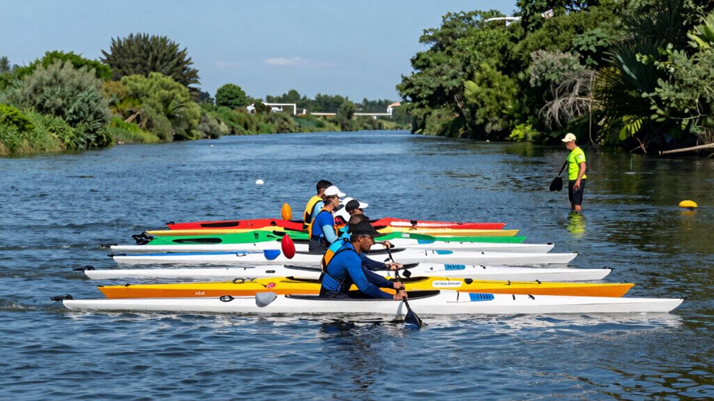 adjust lines for water conditions