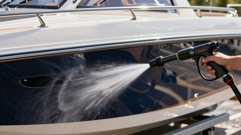 adjust pressure for boat surfaces