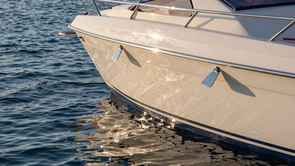 adjust trim tabs for stability