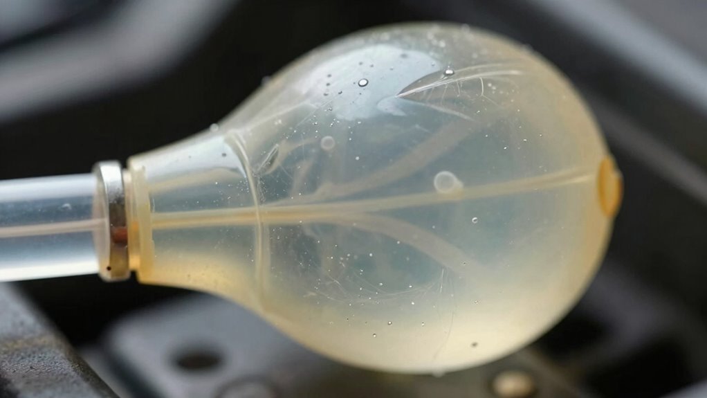 air leaks weaken fuel pressure