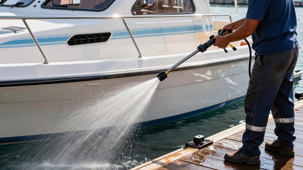 avoid damaging boat surfaces