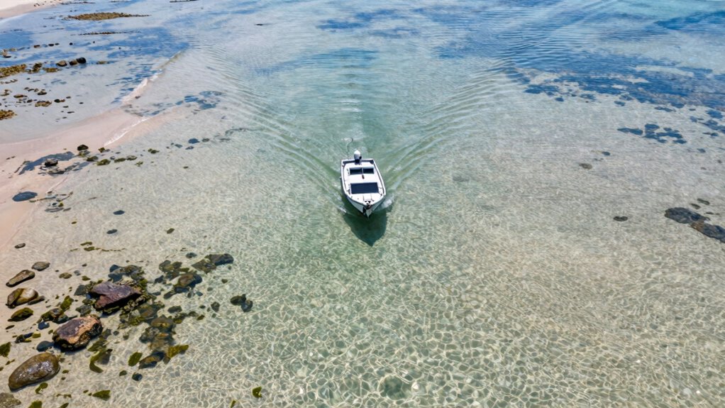 avoid shallow water grounding