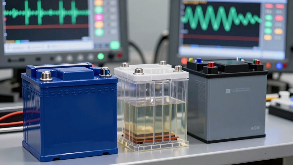battery charging profile differences