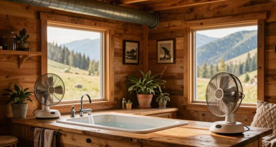 battery fans versus venting