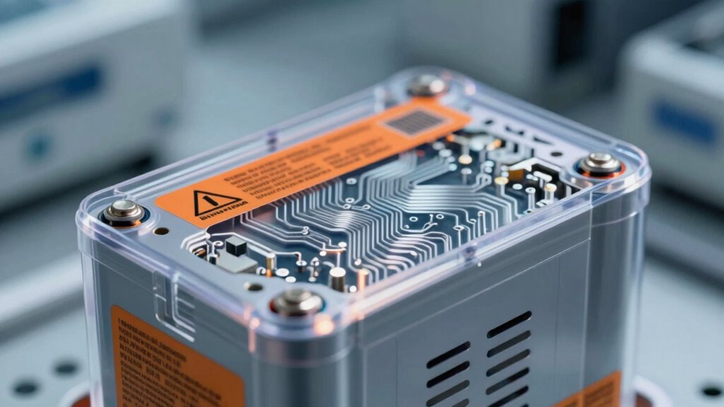 battery overheating and corrosion