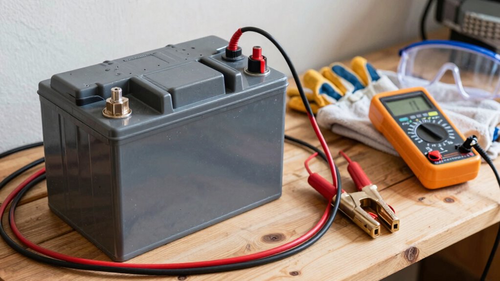 battery safety and preparation