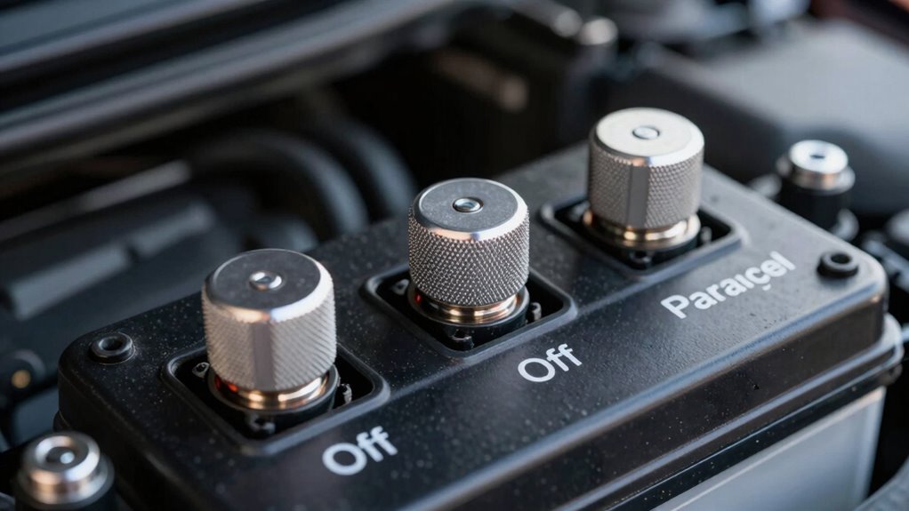 battery switch position guide