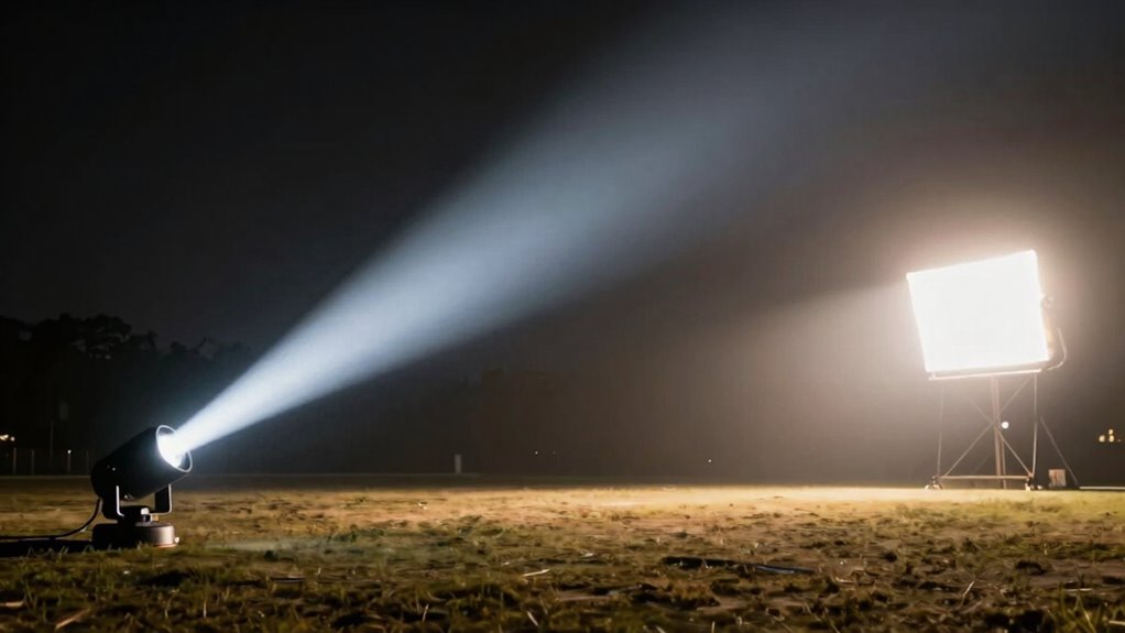 beam focus and coverage