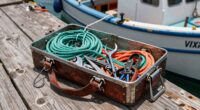 boat docking and fishing gear