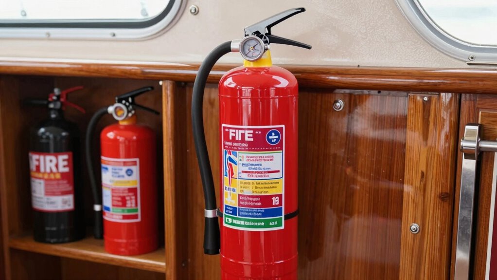 boat fire extinguisher guidelines