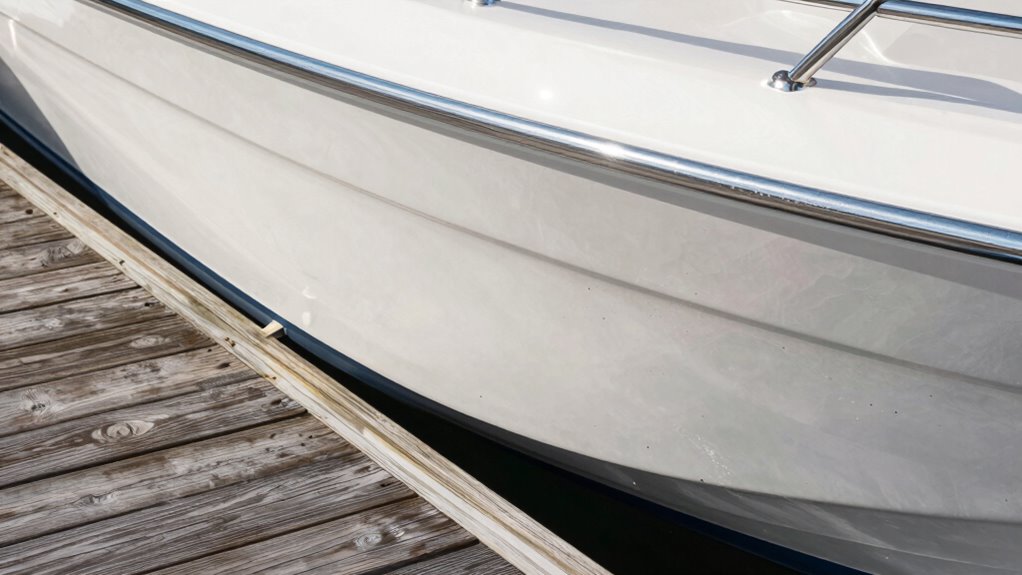 boat hull surface damage