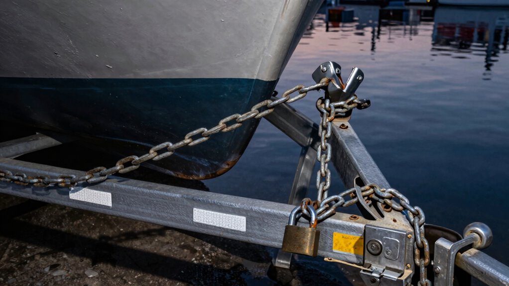 boat trailer theft prevention