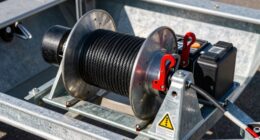 boat trailer winch safety