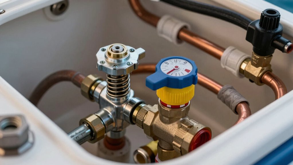 boat water heater components explained