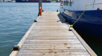 careful navigation at docks
