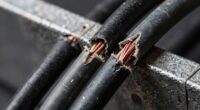 chafe points damage wiring