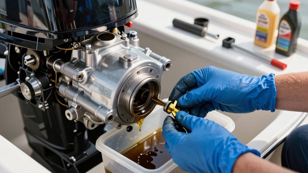 change oil check spark