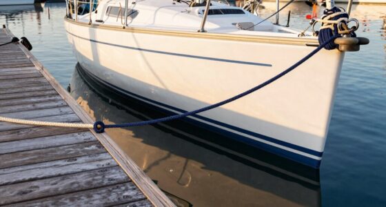 check and adjust dock line