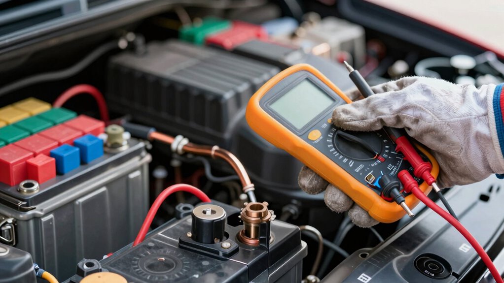 check battery and wiring