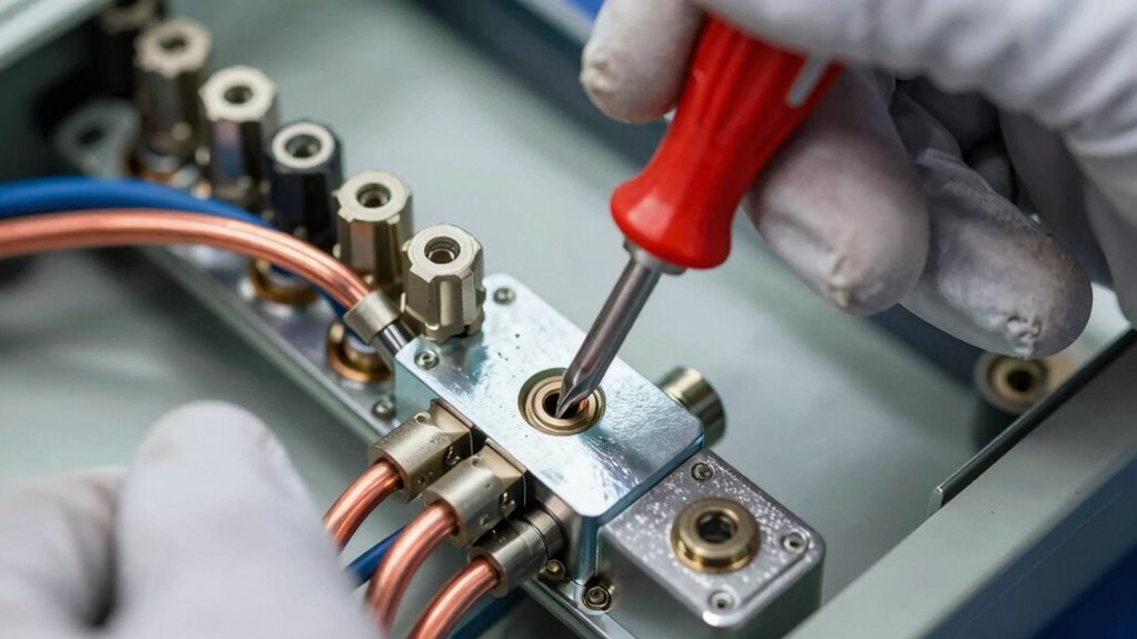 check bonding joints regularly