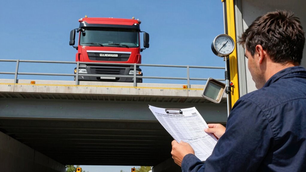 check bridge height signs