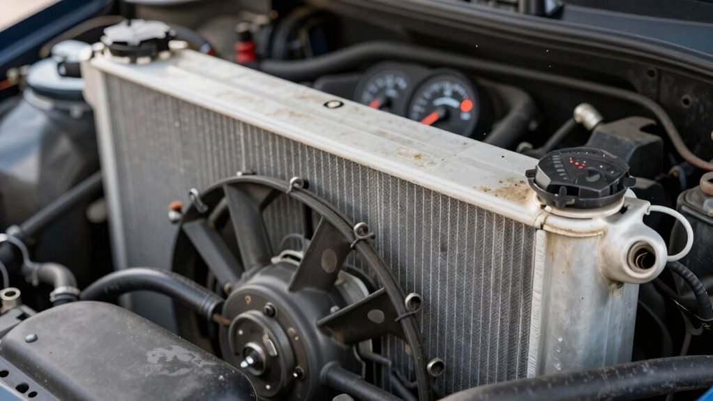 check coolant inspect radiator