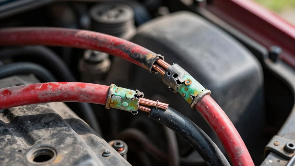 check for corroded cables