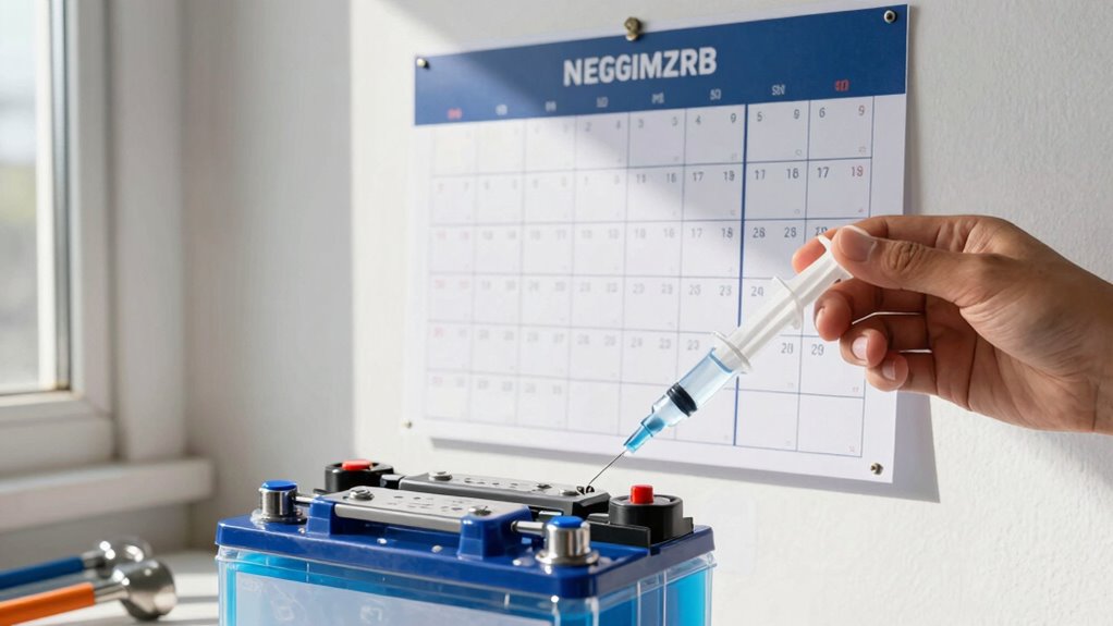 check refill maintain monitor