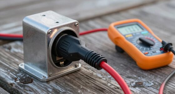 check shore power polarity