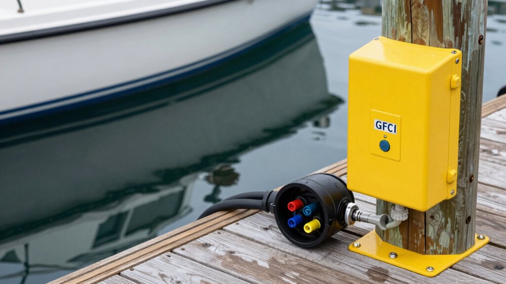 check shore power wiring