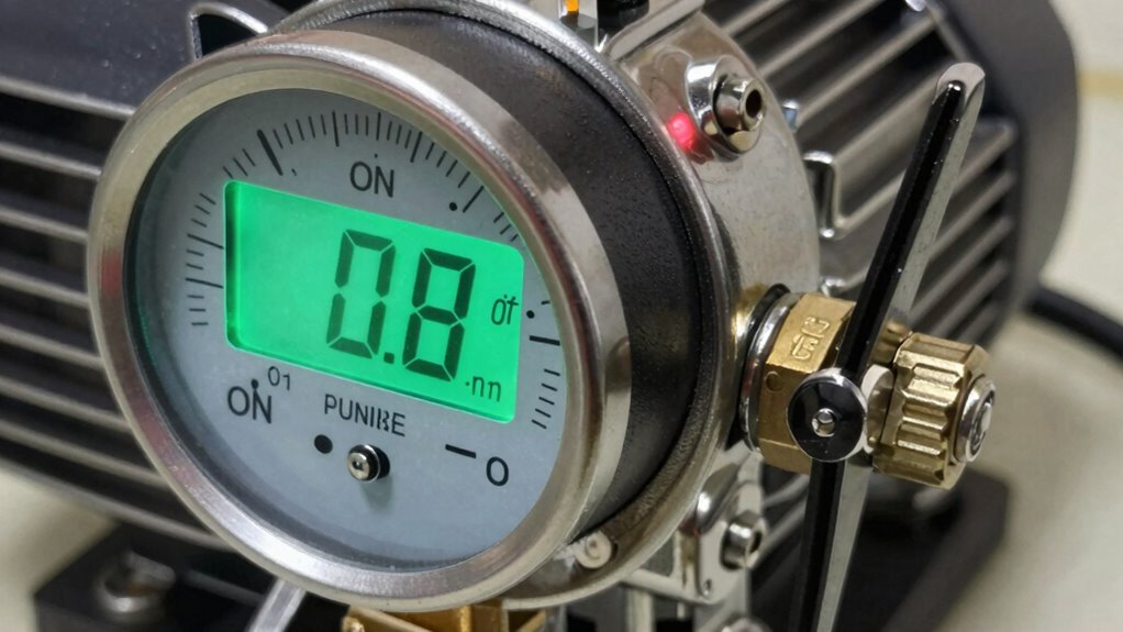 check tank pressure and components