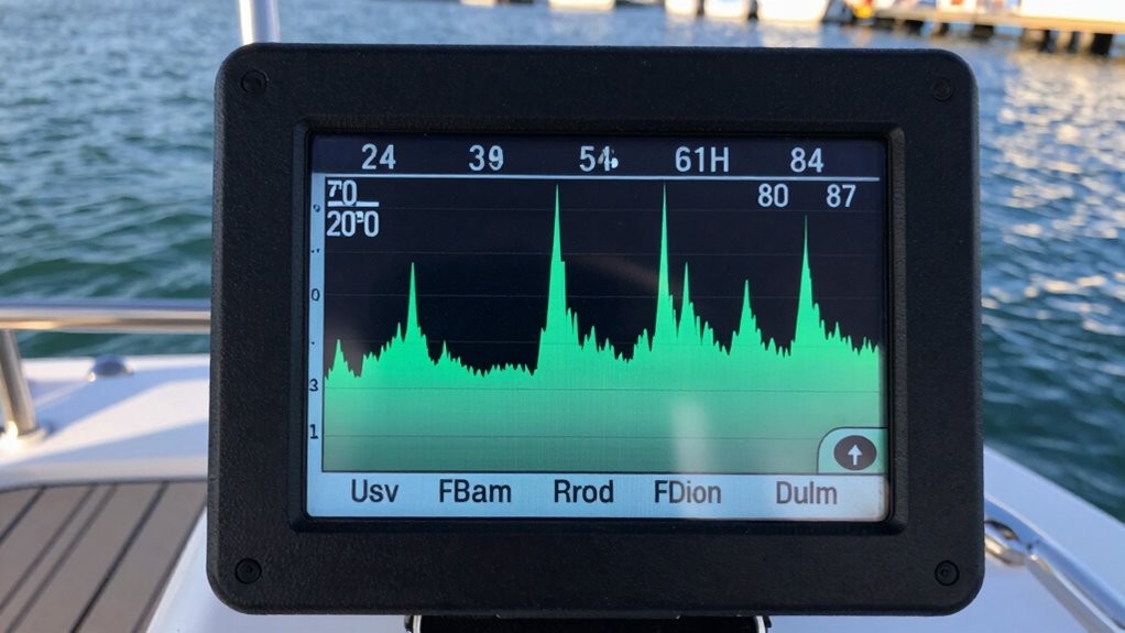 check tides and depths