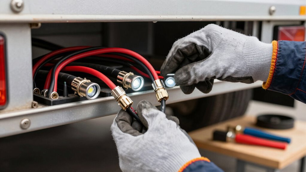 check wiring and connections