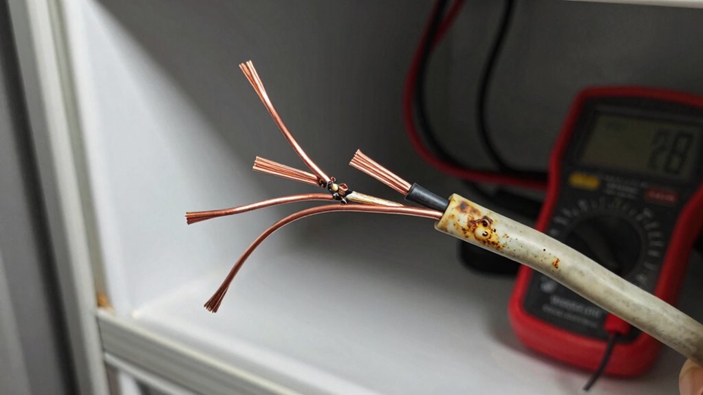 check wiring and voltage