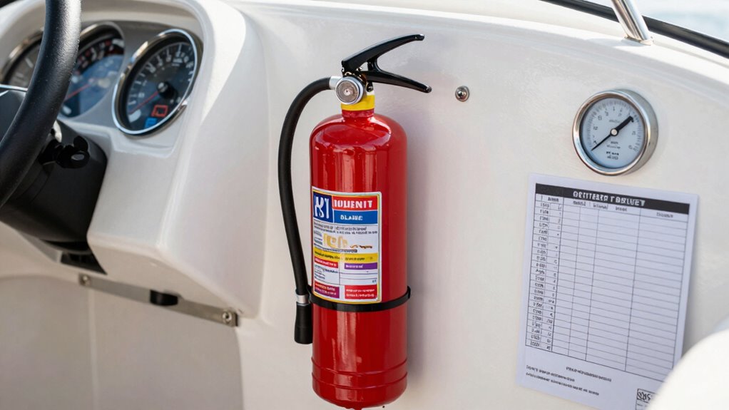 choose appropriate boat extinguisher