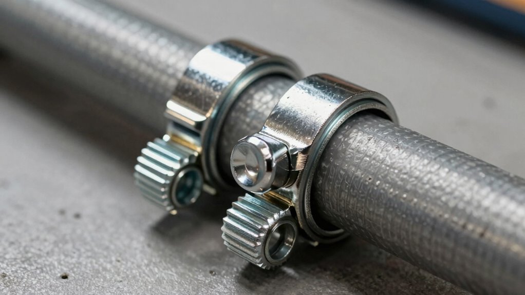 choose appropriate hose clamps