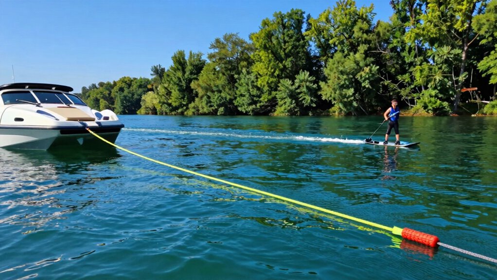 choose appropriate tow rope length