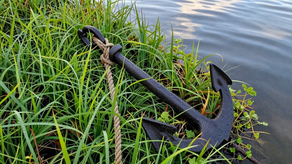 choose appropriate weedy water anchors