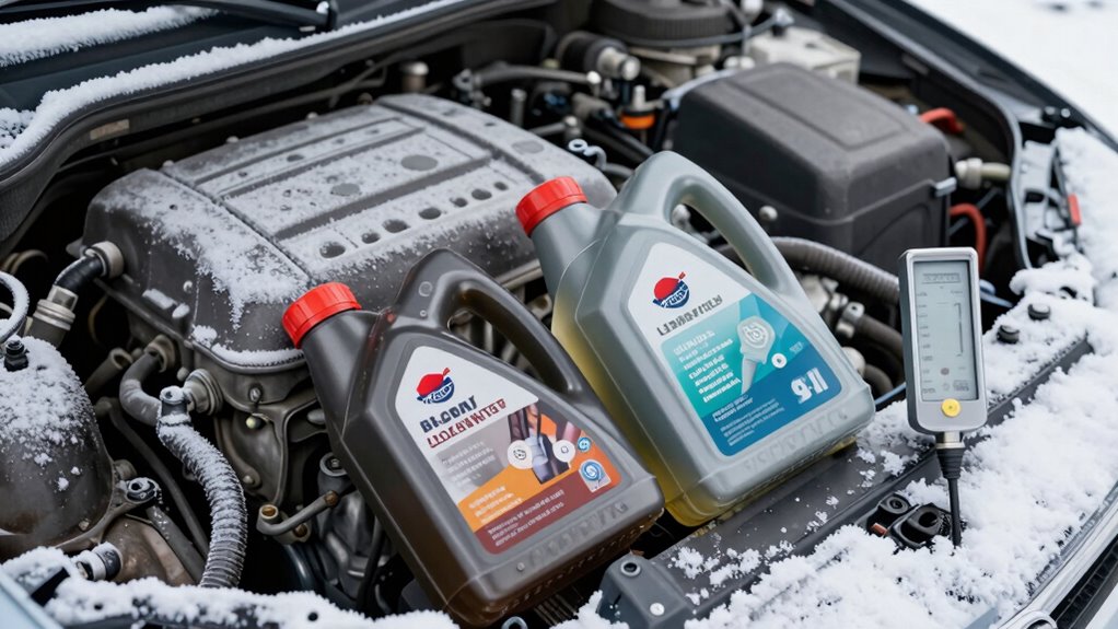 choose cold weather oil