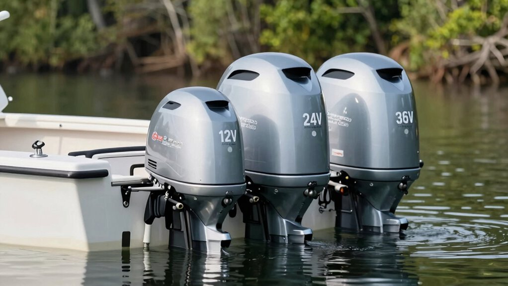 choosing correct trolling voltage