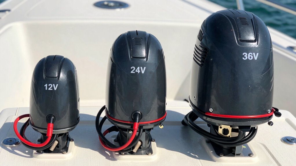 choosing trolling motor voltage