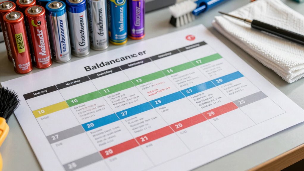 clean battery terminals regularly