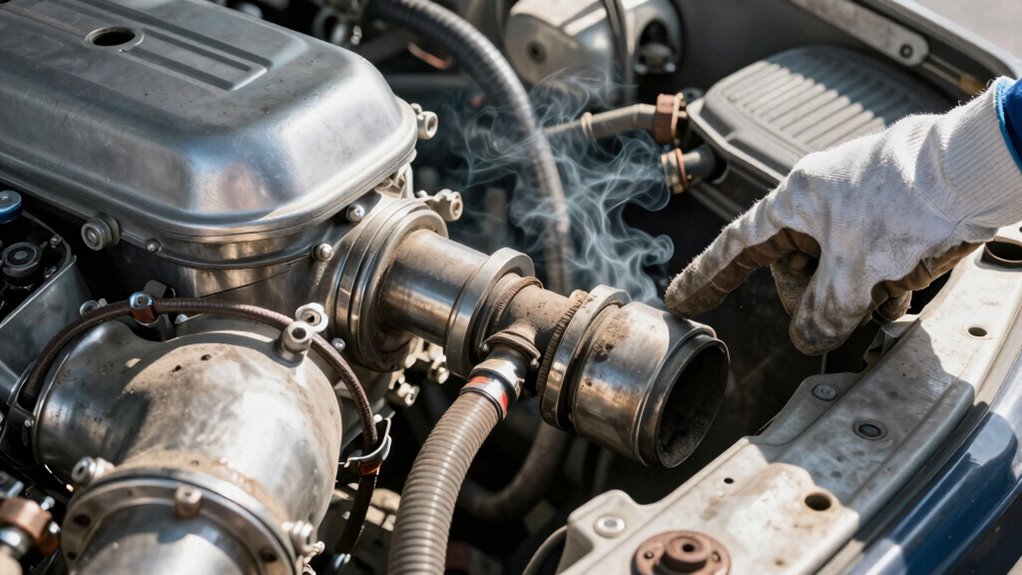 clear vents and exhaust