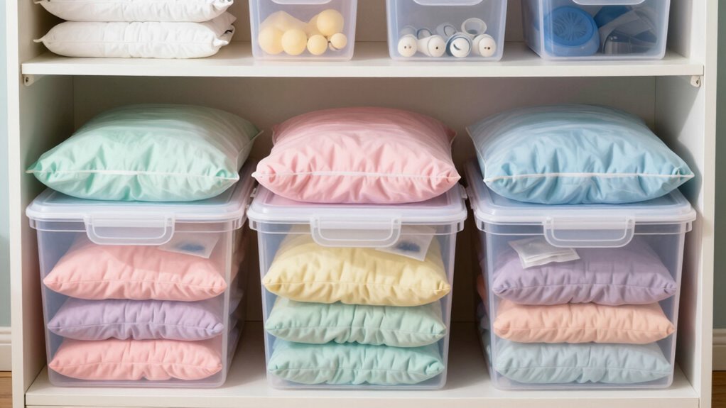 climate specific cushion storage strategies