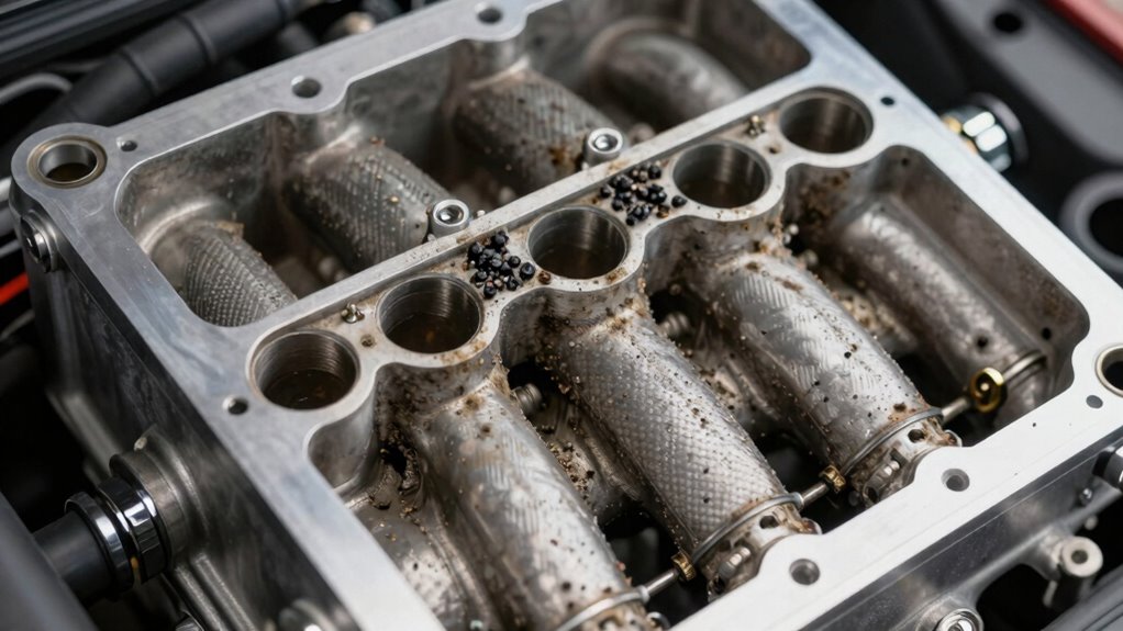 clogged intake reduces engine efficiency