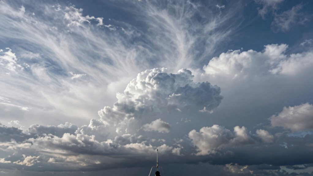 clouds reveal weather patterns