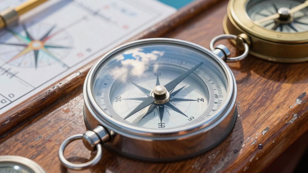 compass deviation from magnetic anomalies