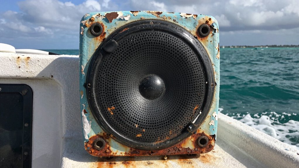 corrosion resistant durable marine speakers