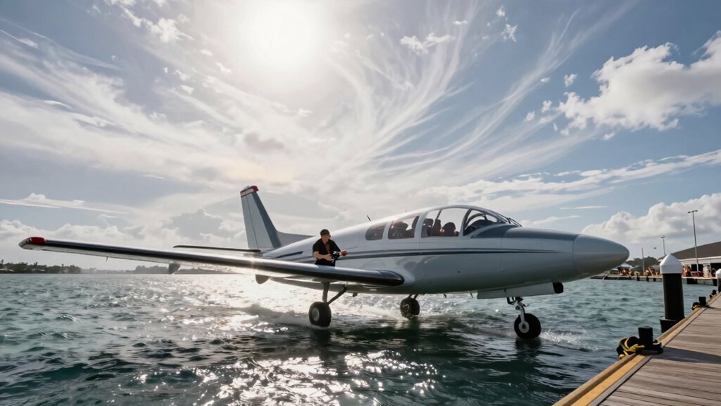 crosswind aircraft docking procedure